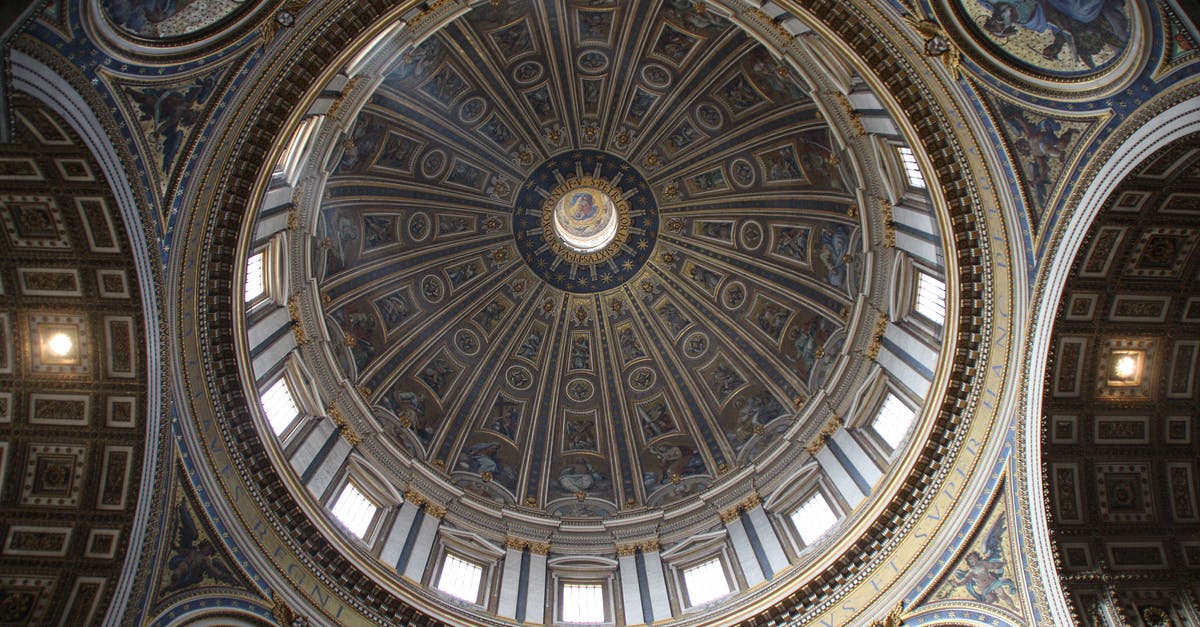 For the Single Entry Schengen visa, do the microstates (Monaco, San Marino and the Vatican City) count? - Domed Building Ceiling With Paintings Architectural Photography