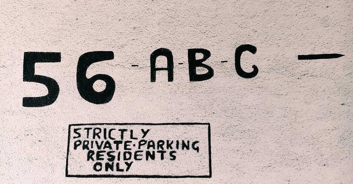 Format of Letter of guarantee for Belgium visa - Surface with numbers and letters for private parking Format of Letter of guarantee for Belgium visa - Surface with numbers and letters for private parking