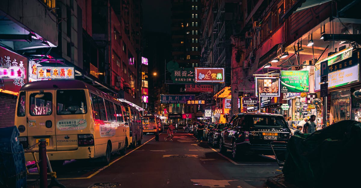 Free bus shuttle service from Hong Kong airport? - Assorted-color Car Parked Beside Restaurant Free bus shuttle service from Hong Kong airport? - Assorted-color Car Parked Beside Restaurant
