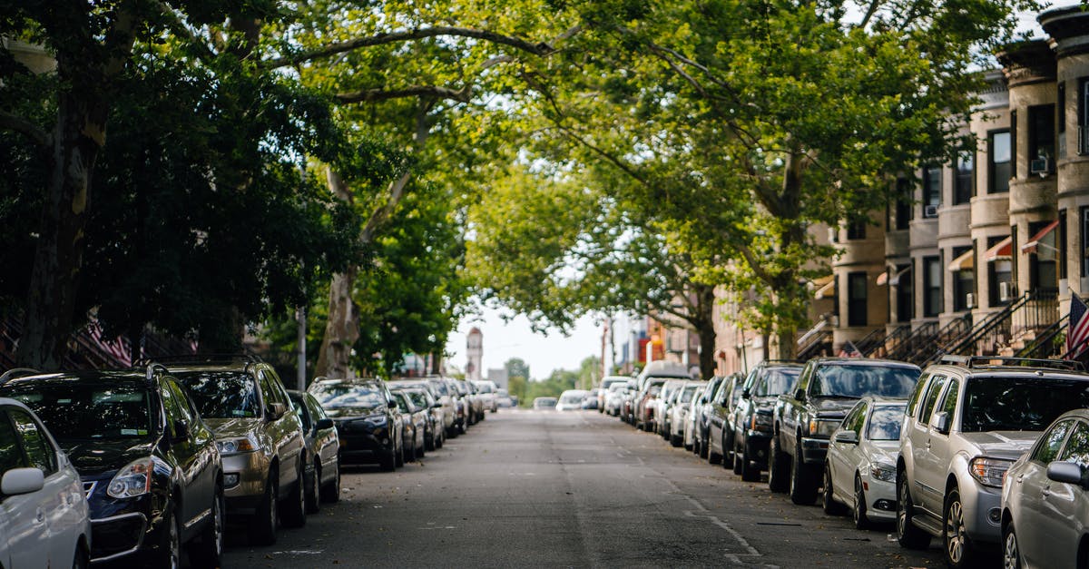 Free street parking in Montreal - Photo of Cars Parked Along Roadside Free street parking in Montreal - Photo of Cars Parked Along Roadside