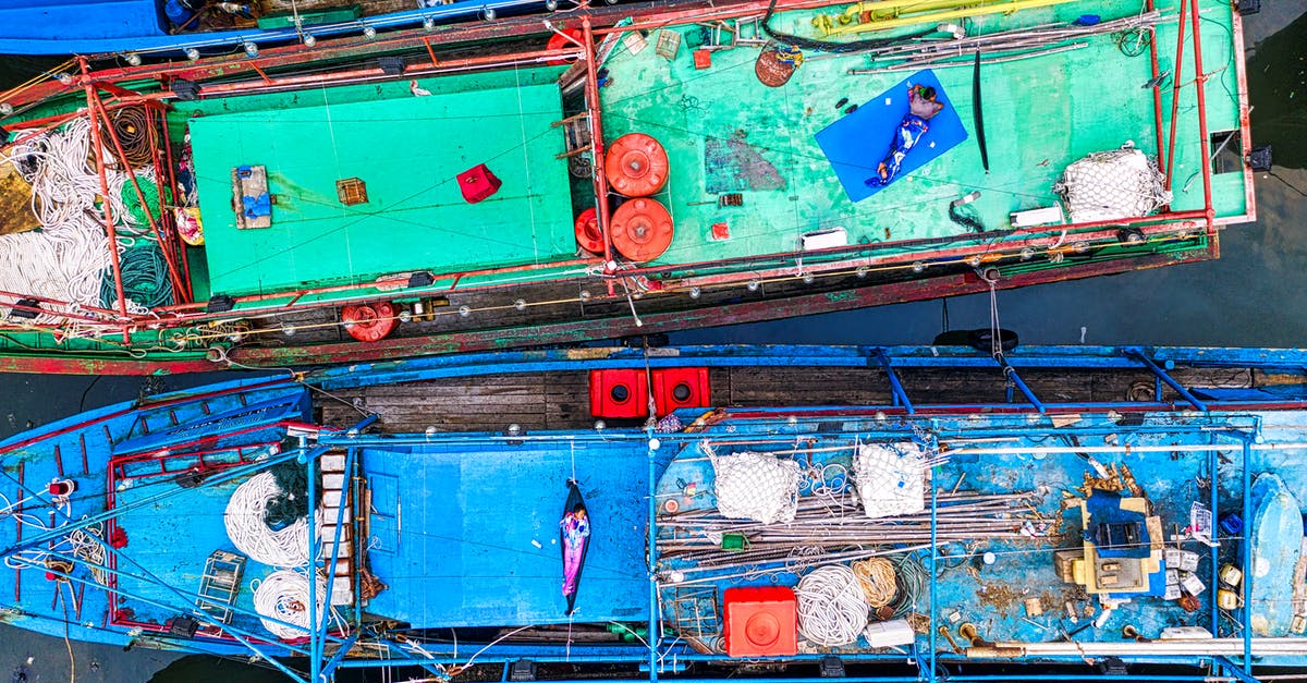 From Athens to Tel Aviv by boat? - Blue and Red Metal Frame From Athens to Tel Aviv by boat? - Blue and Red Metal Frame