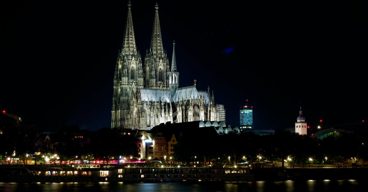Germany ATMs with magstripe - Gray Concrete Castle during Night Time Germany ATMs with magstripe - Gray Concrete Castle during Night Time