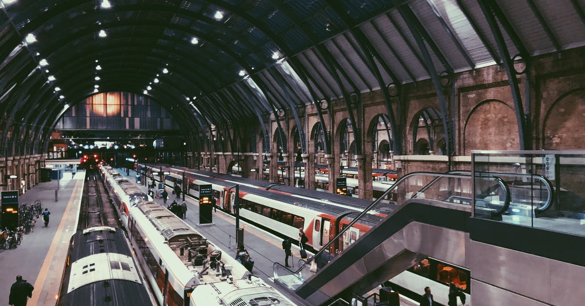 Getting around in London by metro [duplicate] - People Walking Inside a Train Station