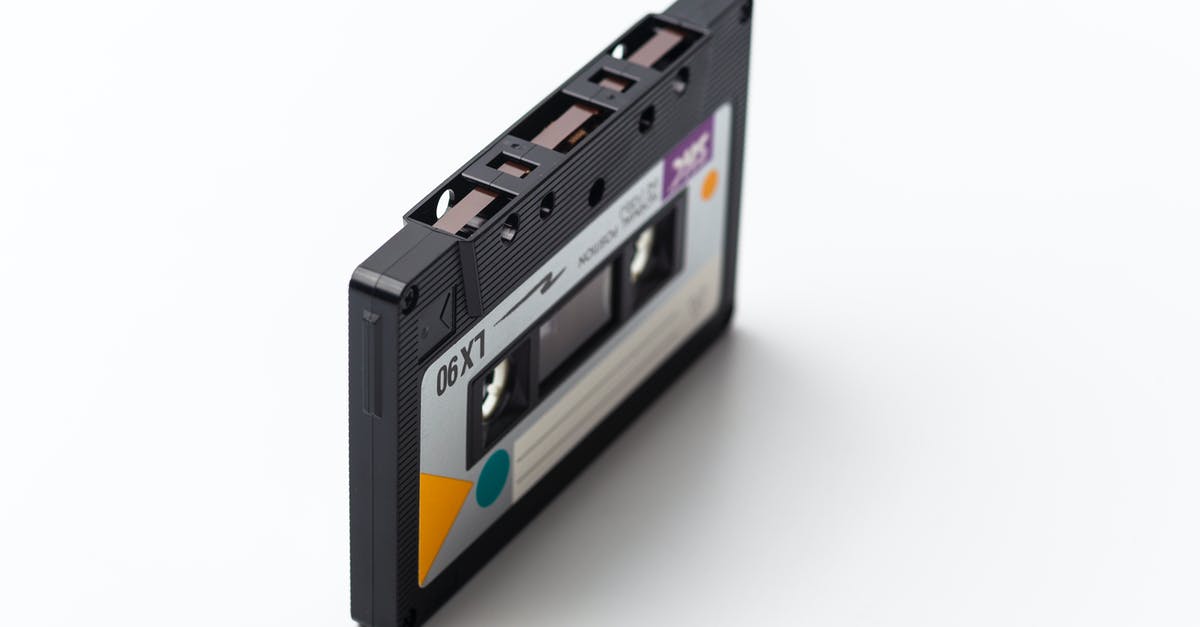 Getting back old DS-160 form data - Black Lx90 Cassette Tape