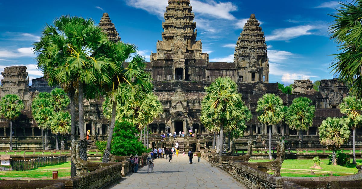 Getting from Siem Reap (Angkor Wat) to Bangkok - easiest way? [closed] - People Walking on Park Near Trees and Building