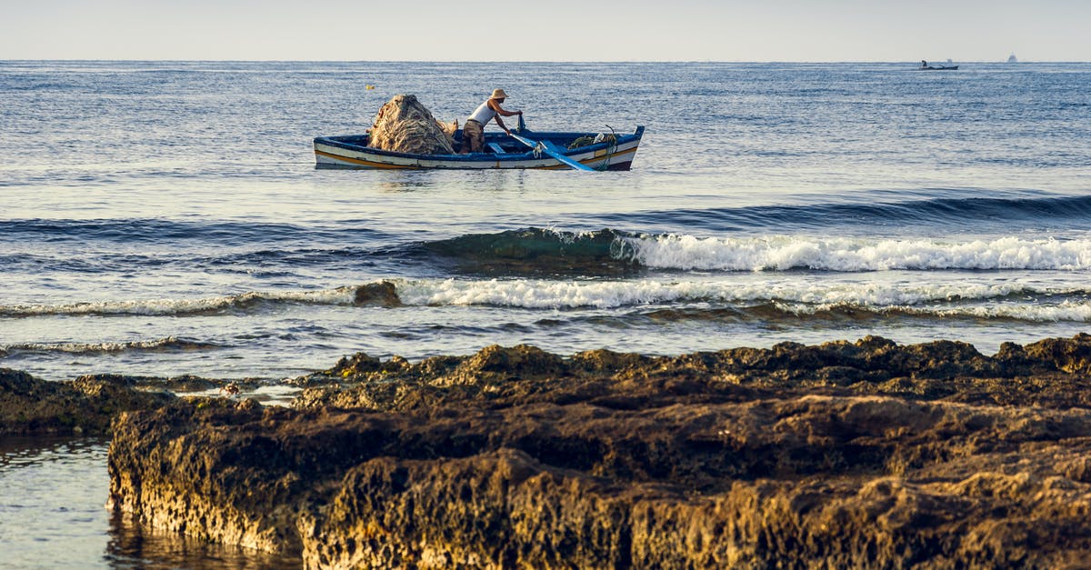 Going to a border to get another 90 days of visa waiver - Man in Red Shirt Riding on Boat on Sea Going to a border to get another 90 days of visa waiver - Man in Red Shirt Riding on Boat on Sea