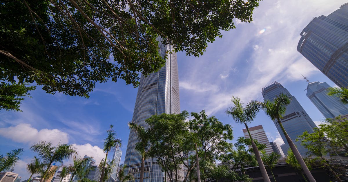Good and cheap hotels in Hong Kong [closed] - Worm's Eye View of Buildings and Trees