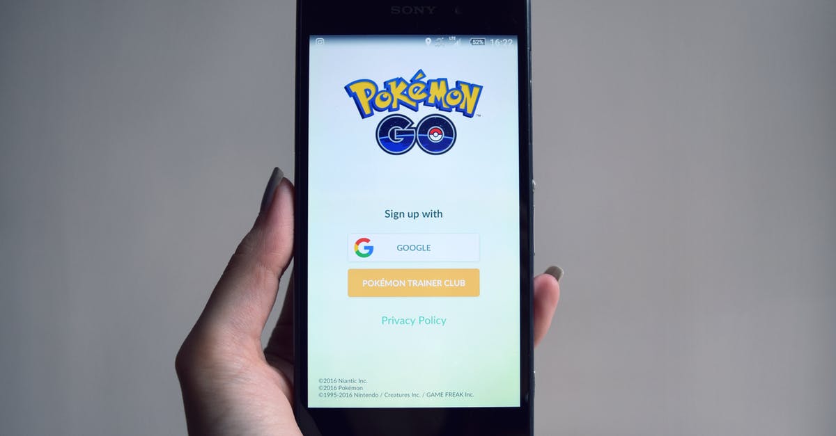 GPS app for travelling in France - Pokemon Go Application on Smartphone Screen GPS app for travelling in France - Pokemon Go Application on Smartphone Screen