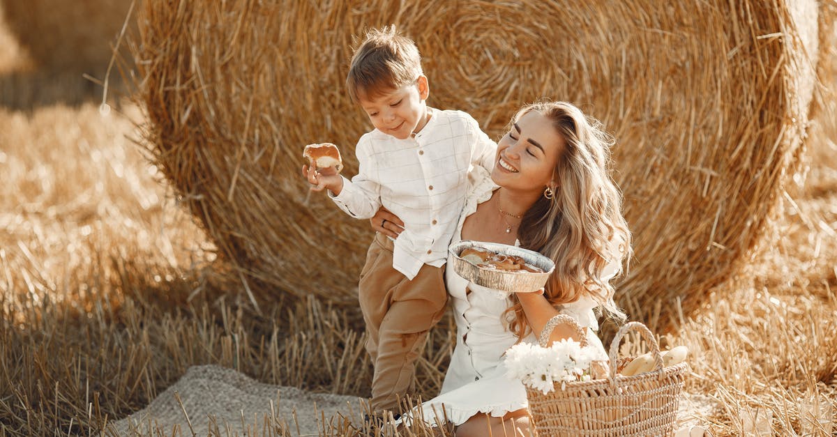 Granted a Schengen visa with really short duration - Mother and Son near Hay on Field Granted a Schengen visa with really short duration - Mother and Son near Hay on Field