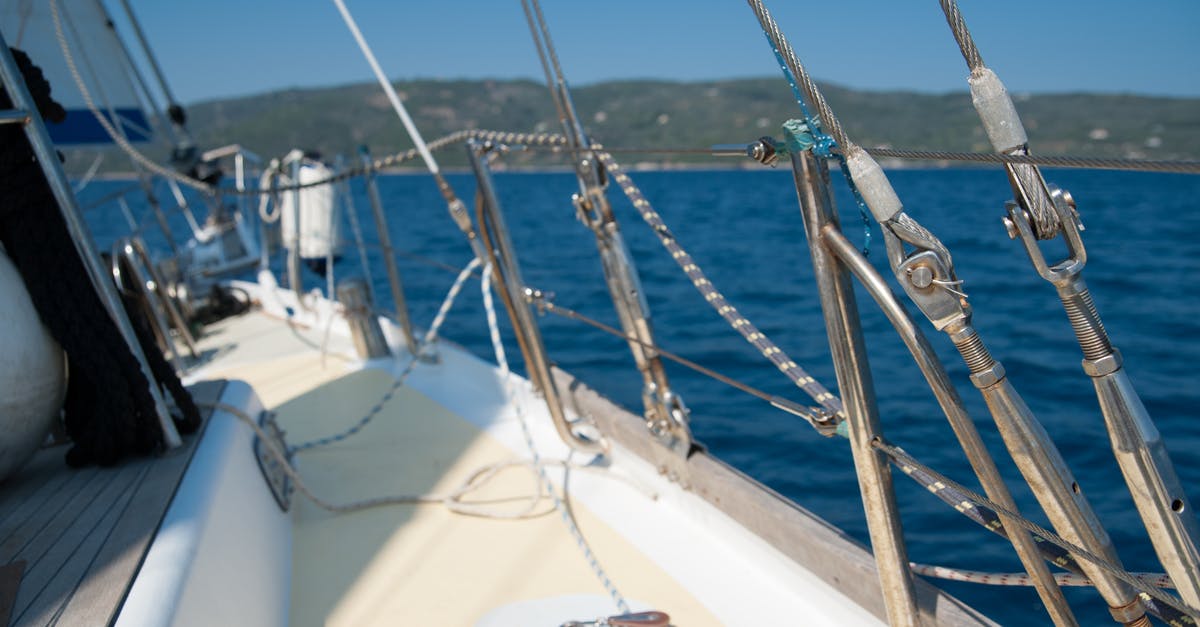 Greece to Africa by ship? - Beige and White Yacht on Water Greece to Africa by ship? - Beige and White Yacht on Water