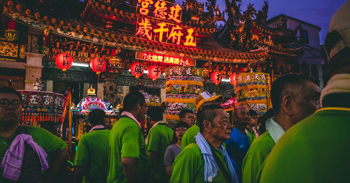 Has anyone traveled to Taiwan (ROC) on Travel Authorization Certificate (not Visa)? - Parade of People Wearing Green Shirts Has anyone traveled to Taiwan (ROC) on Travel Authorization Certificate (not Visa)? - Parade of People Wearing Green Shirts