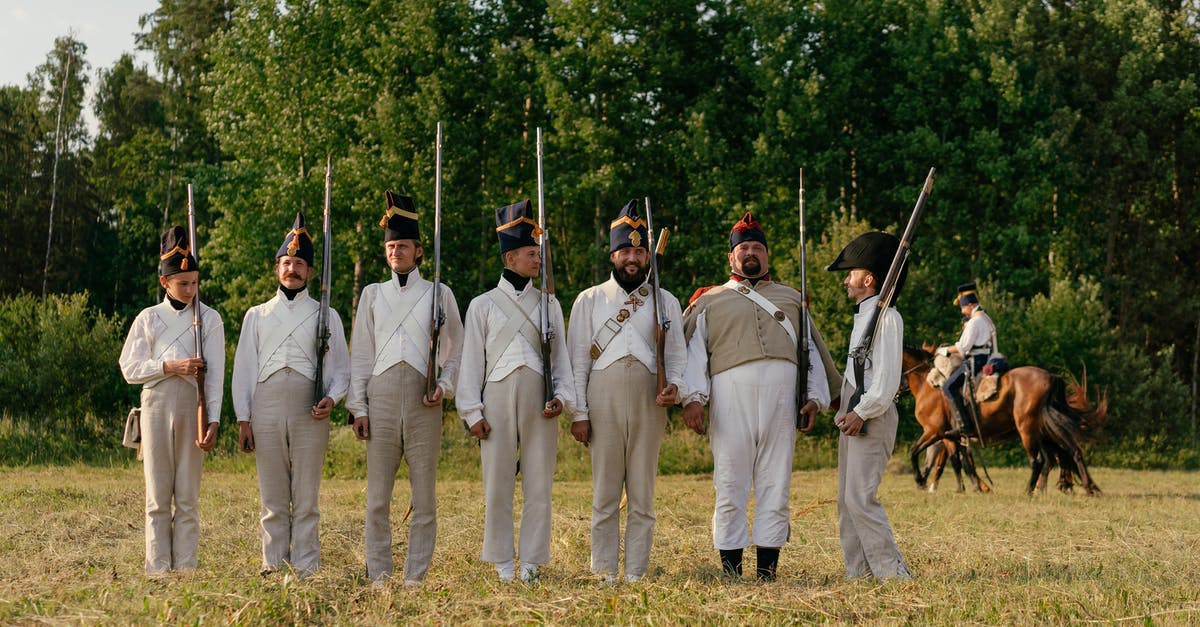 Hastings Battlefield and the 'Right to Roam' - Group of Soldiers Standing on Grass Field Hastings Battlefield and the 'Right to Roam' - Group of Soldiers Standing on Grass Field