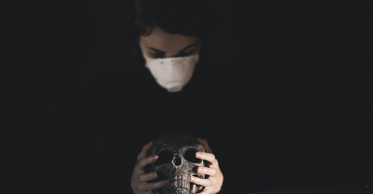 Hodophobia ... Scared of doing things or going to places that is dangerous [closed] - Woman in Black Long Sleeve Shirt Holding Black Skull
