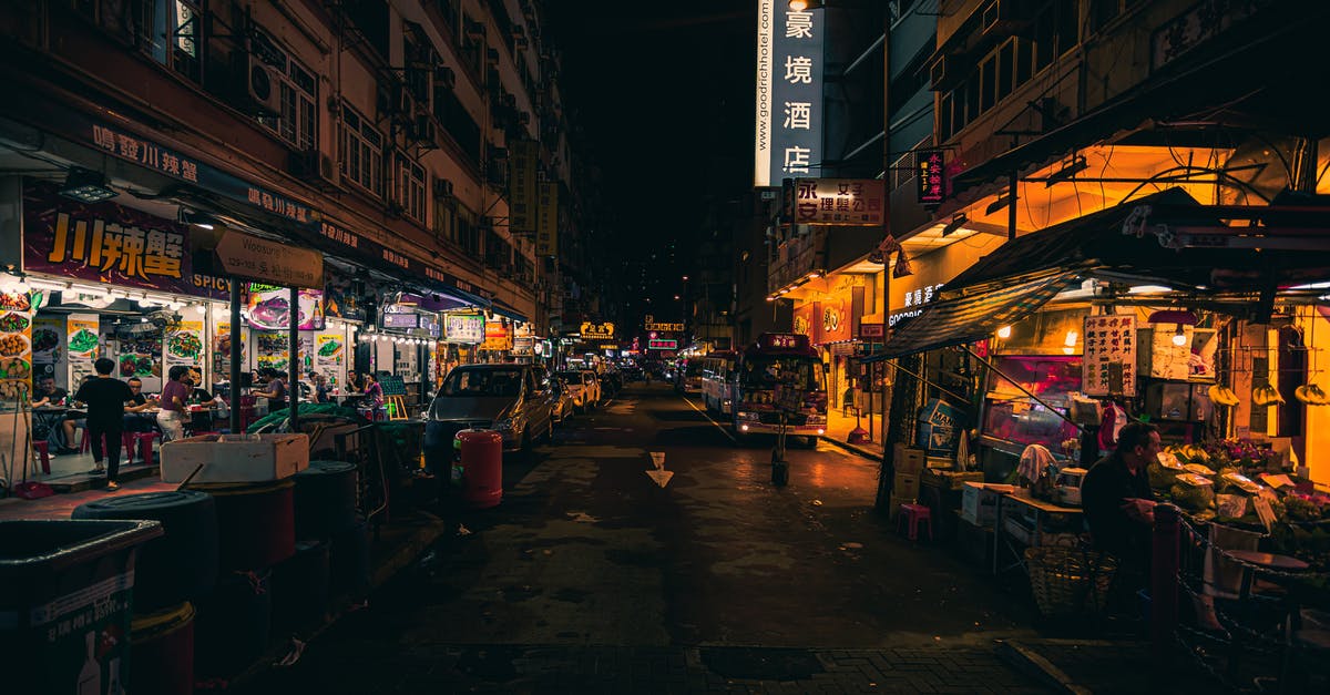 Hong Kong street photography? - City during Night Hong Kong street photography? - City during Night