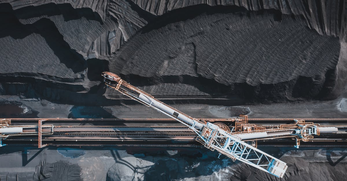 How are border closures enforced in the Schengen area given the large number of crossing points? - Top view of modern industrial machinery working with black natural coal in daylight