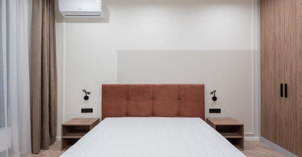 How big are "twin" beds in Japan? - Interior of bedroom with big bed and wardrobe How big are "twin" beds in Japan? - Interior of bedroom with big bed and wardrobe