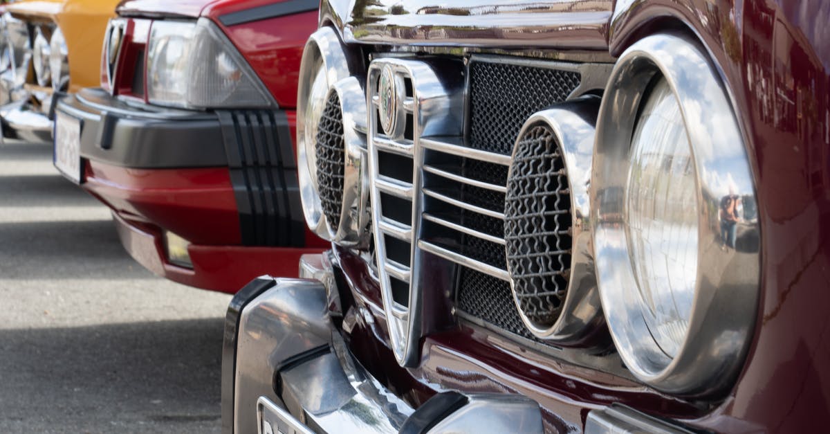 How can I add headlights to a rented car? - Red and Silver Car on Road How can I add headlights to a rented car? - Red and Silver Car on Road