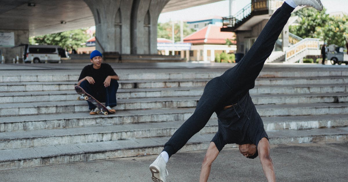 How can I determine if I need an International Driving Permit? - Sporty male dancer doing handstand dance movement How can I determine if I need an International Driving Permit? - Sporty male dancer doing handstand dance movement