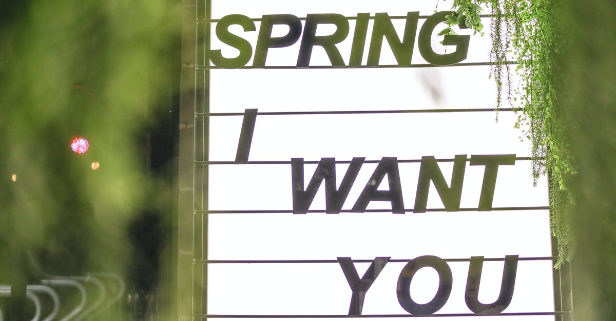 How can I find out if I'm wanted in Turkey? - Sign glowing in white light consisting of several compartments with black inscription Spring I Want You surrounded by blurred green plants in evening on street How can I find out if I'm wanted in Turkey? - Sign glowing in white light consisting of several compartments with black inscription Spring I Want You surrounded by blurred green plants in evening on street