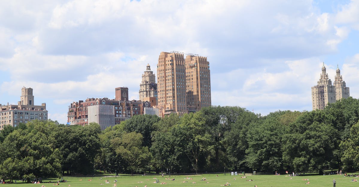 How did the USA airport authorities allow the Sunny Leone family to reach the USA during COVID-19 lockdown? [closed] - People at the Sheep Meadow Park