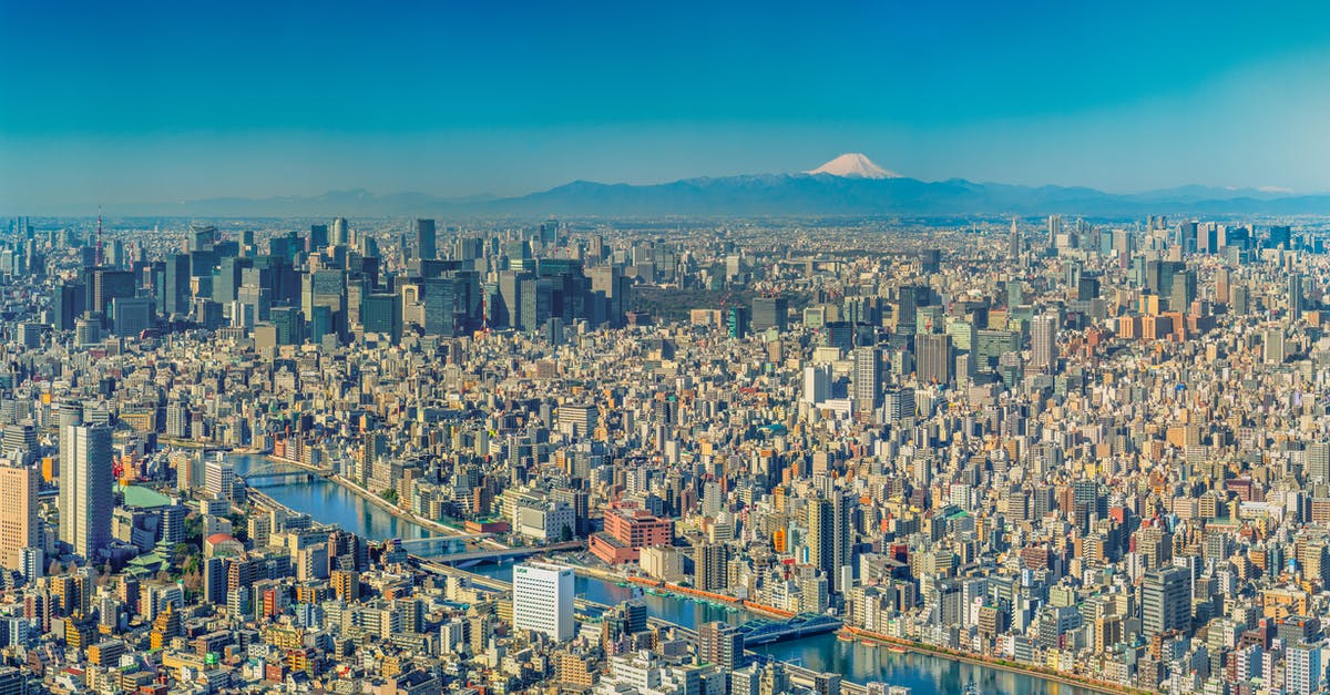 How do I get from Tokyo to the Fuji Shibazakura Festival? - View of the City from Above How do I get from Tokyo to the Fuji Shibazakura Festival? - View of the City from Above