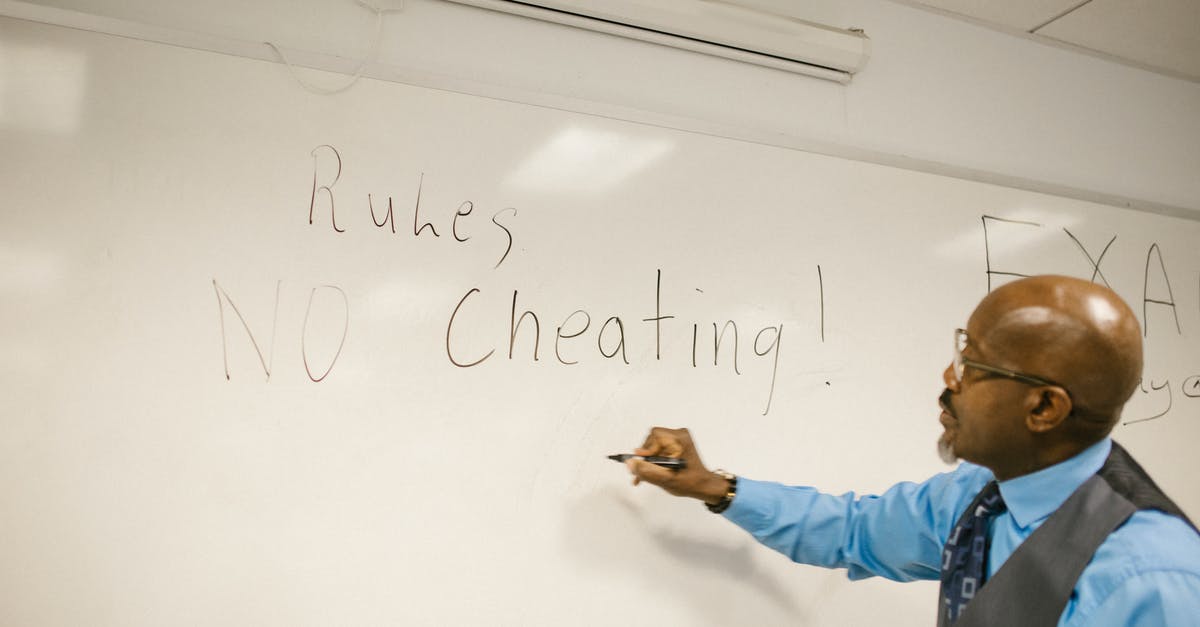 How do they enforce rules on declaring funds? - Teacher Giving Instructions Not to Cheat How do they enforce rules on declaring funds? - Teacher Giving Instructions Not to Cheat