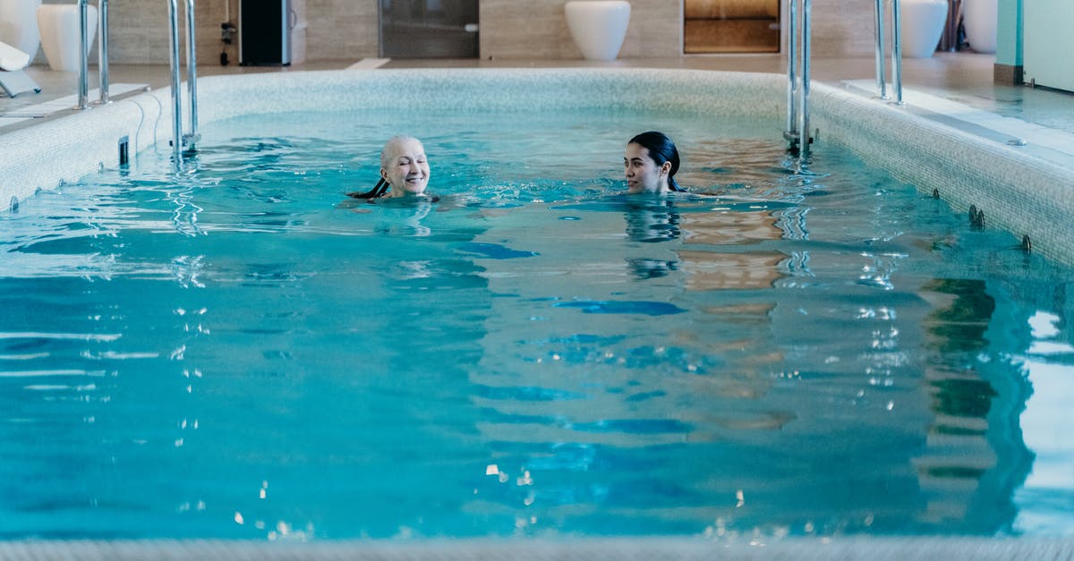How do you behave in icelandic public swimming pools? - Photo of Women Swimming in a Swimming Pool