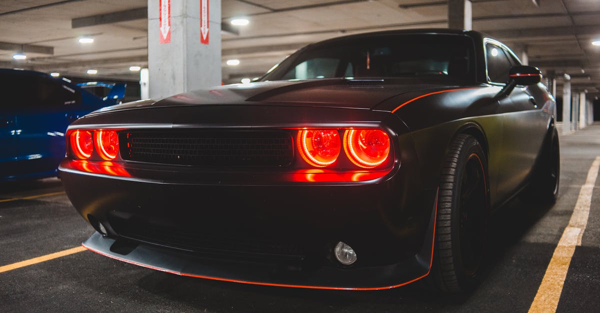 How expensive is parking in Dachstein? - Stylish automobile with glowing headlights on parking How expensive is parking in Dachstein? - Stylish automobile with glowing headlights on parking