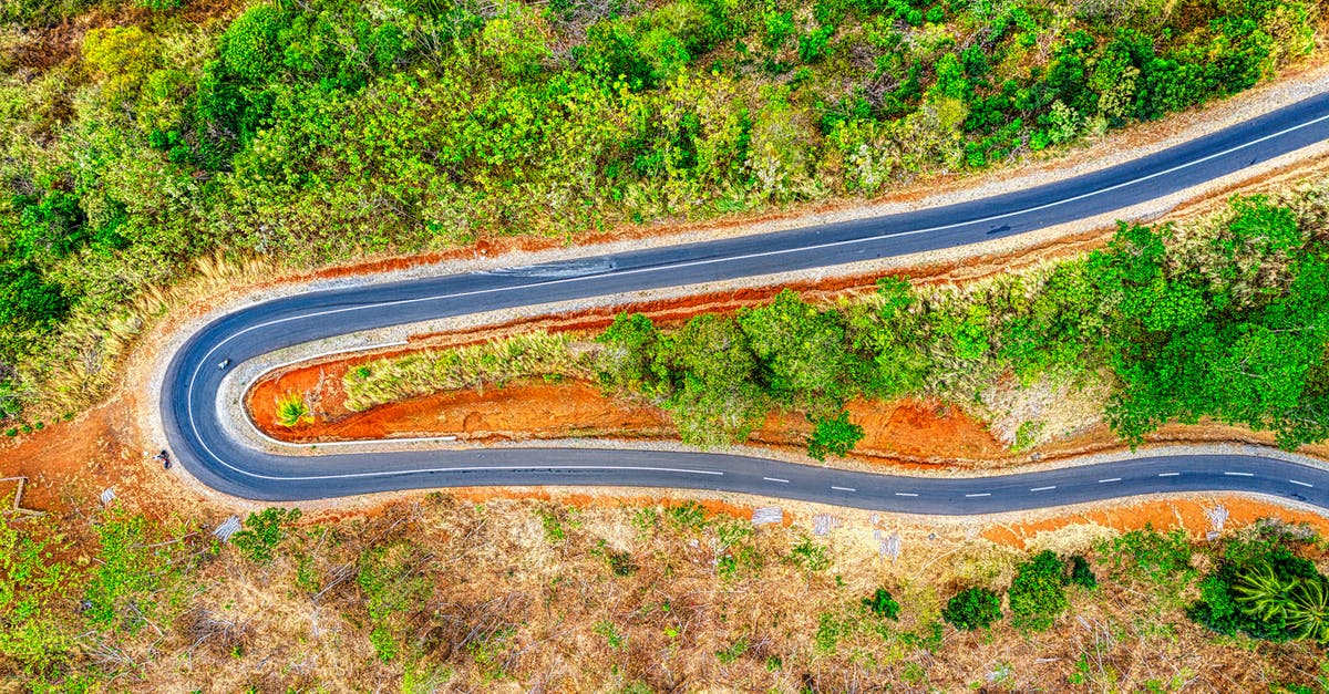 How long can I travel outside the uk With spouse visa valid till August 2020 [closed] - Aerial Photo of Winding Road