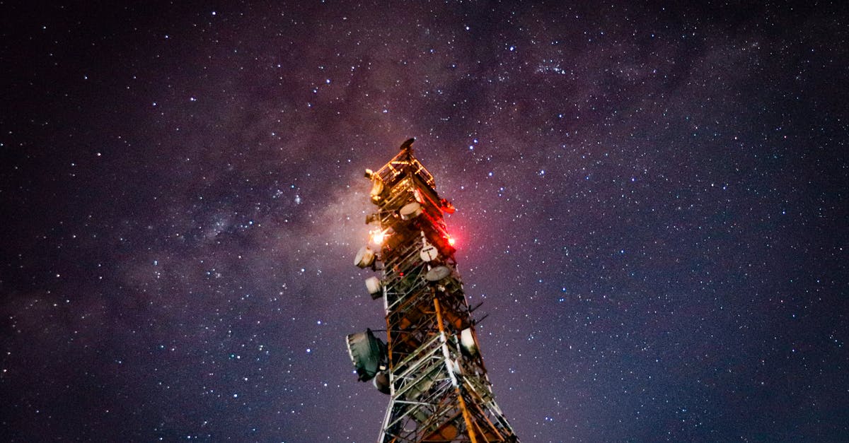 How long does it take to get a Denmark visa from VFS Global in San Francisco? - Transmission tower under starry night sky