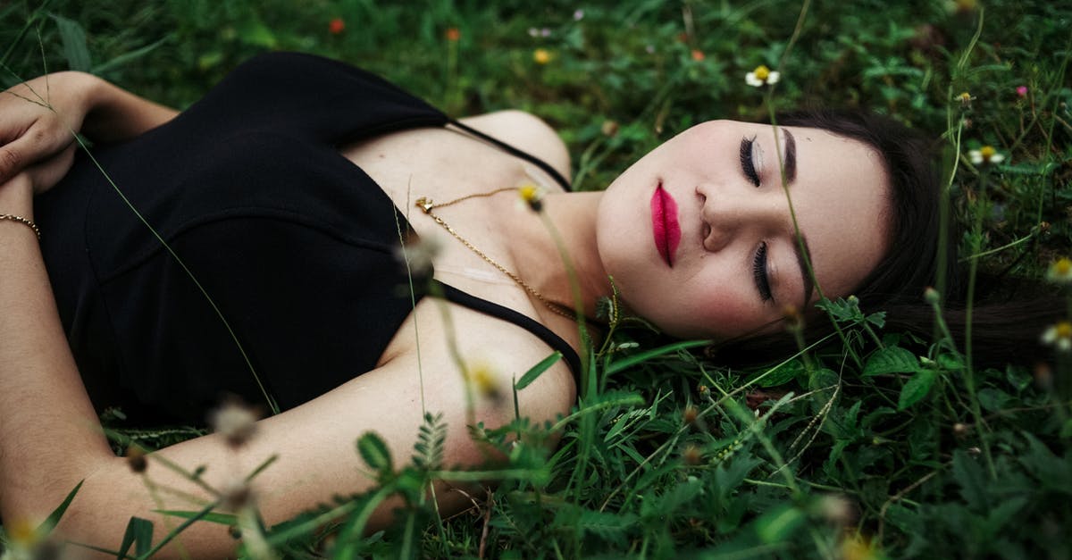 How long does it take to get into London from its airports? [closed] - Stylish woman with bright makeup resting on lawn