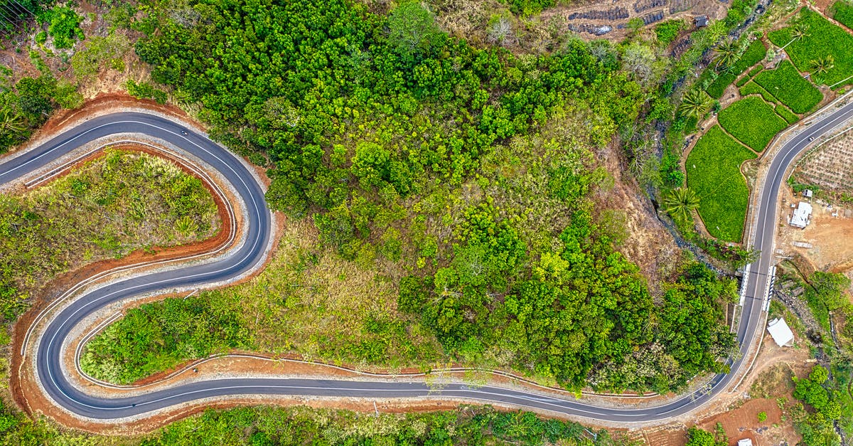 How long does it take to travel by road from Buenos Aires to Rio De Janeiro? - A Zigzagging Road In A Mountain