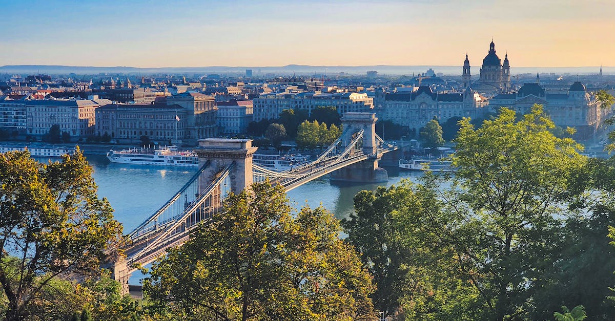 How much should a taxi between Budapest airport and Szechenyi Baths cost? - Aerial View of a Bridge over the River How much should a taxi between Budapest airport and Szechenyi Baths cost? - Aerial View of a Bridge over the River