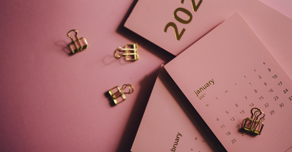 How much should I fear golden week in Japan? - Overhead view of collection of modern monthly calendars near metal clips on pink table How much should I fear golden week in Japan? - Overhead view of collection of modern monthly calendars near metal clips on pink table