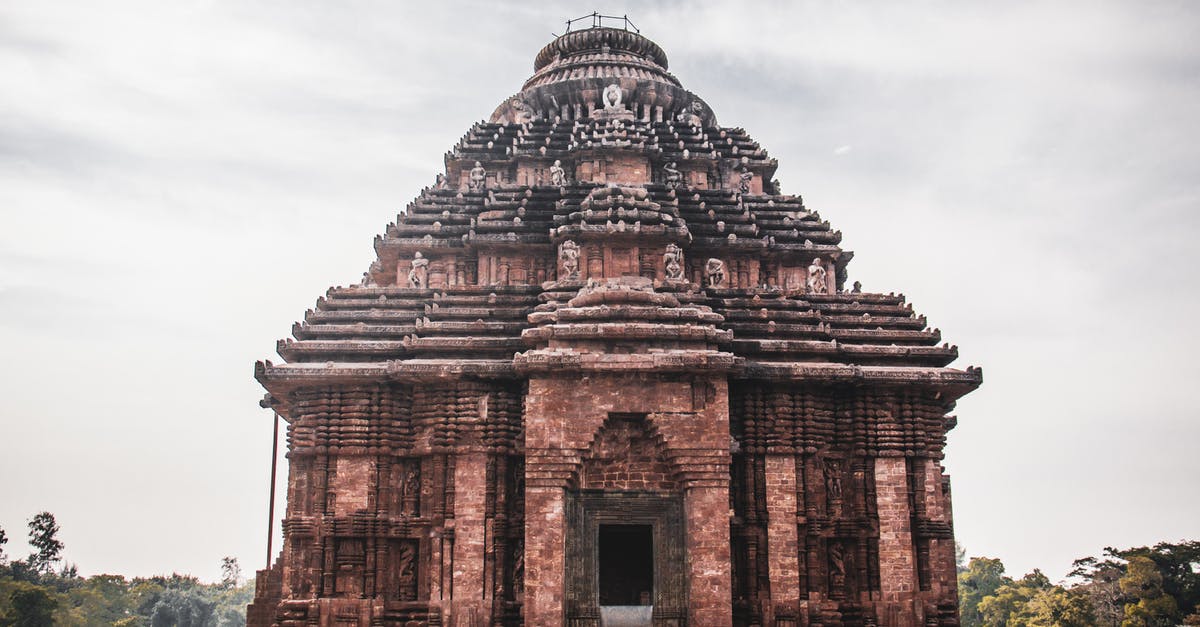 How much to donate at Hindu temples in India? - Facade of ancient Hindu temple with ornamental decor How much to donate at Hindu temples in India? - Facade of ancient Hindu temple with ornamental decor