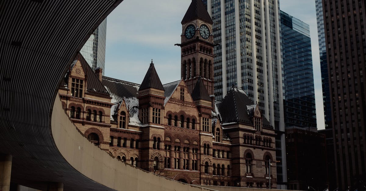 How old do you have to be to get into Canada by yourself? - The Old City Hall in Toronto How old do you have to be to get into Canada by yourself? - The Old City Hall in Toronto