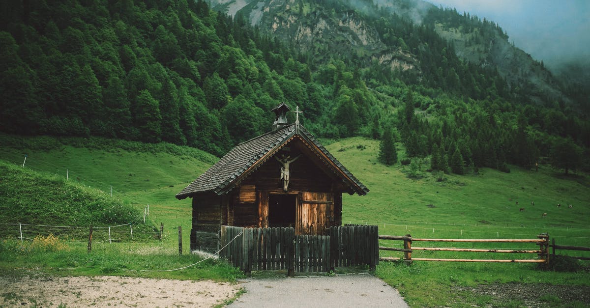 How should a backpacker fill out home address field in immigration/custom cards - Brown Wooden House Surrounded by Grass