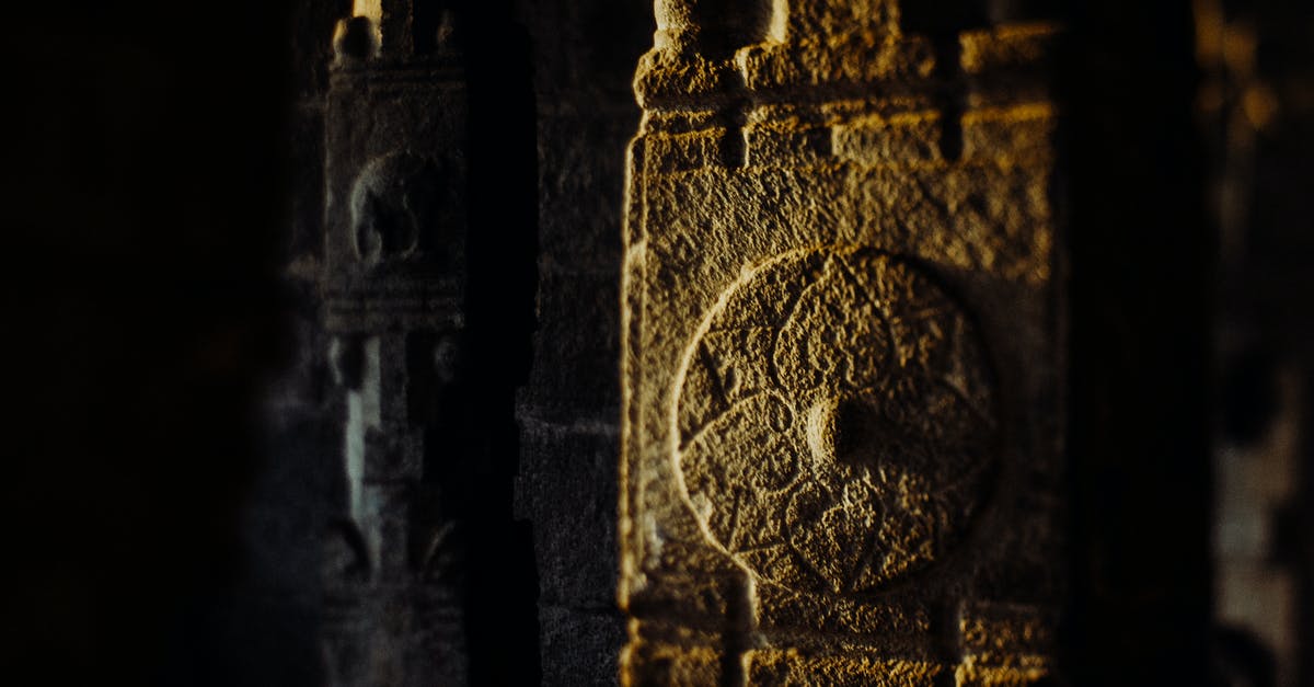How should I fill out part 33 of the Schengen visa application form if I have several sponsors? - Rusted metal details of aged indigenous building with carved mythological ornamental patterns in evening sunlight