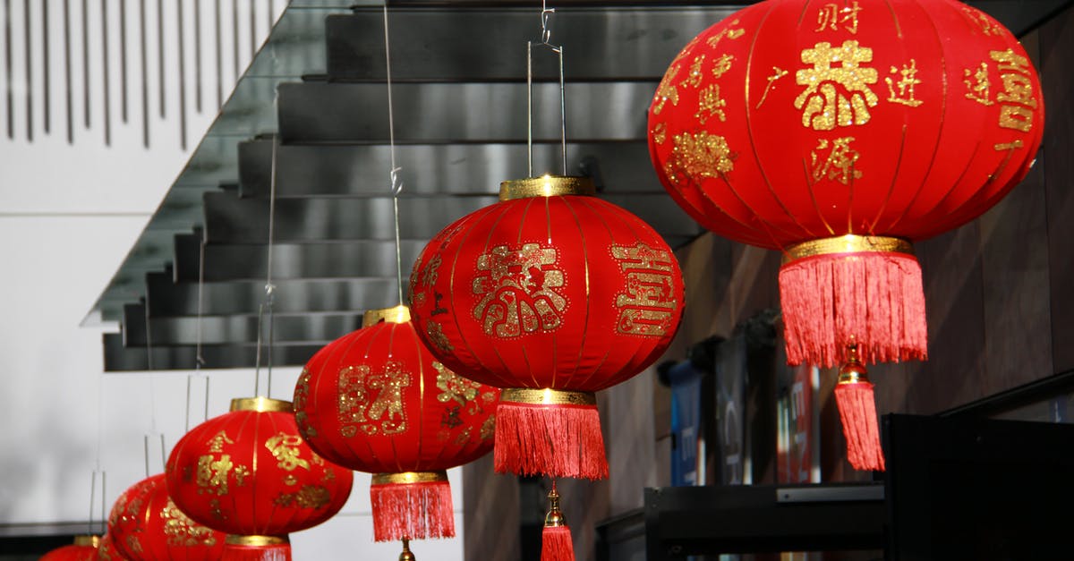 How to apply for a Chinese visa without knowing one's itinerary in advance? - Red Chinese Lanterns Hanging in front of a Building How to apply for a Chinese visa without knowing one's itinerary in advance? - Red Chinese Lanterns Hanging in front of a Building
