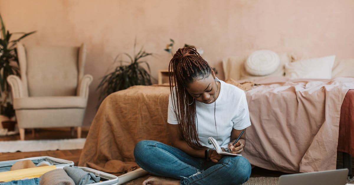 How to avoid taking bed bugs along with the luggage - Woman Writing on a Notebook How to avoid taking bed bugs along with the luggage - Woman Writing on a Notebook