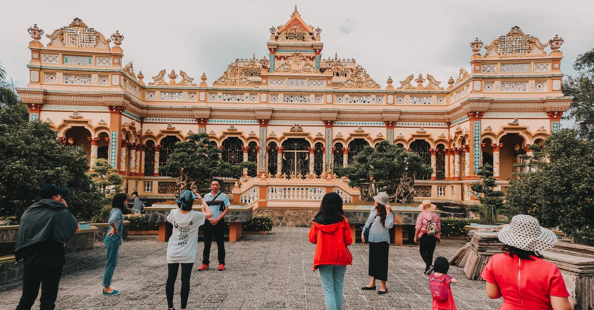 How to deal with other tourists taking pictures of my children? - People Near Building during Day How to deal with other tourists taking pictures of my children? - People Near Building during Day