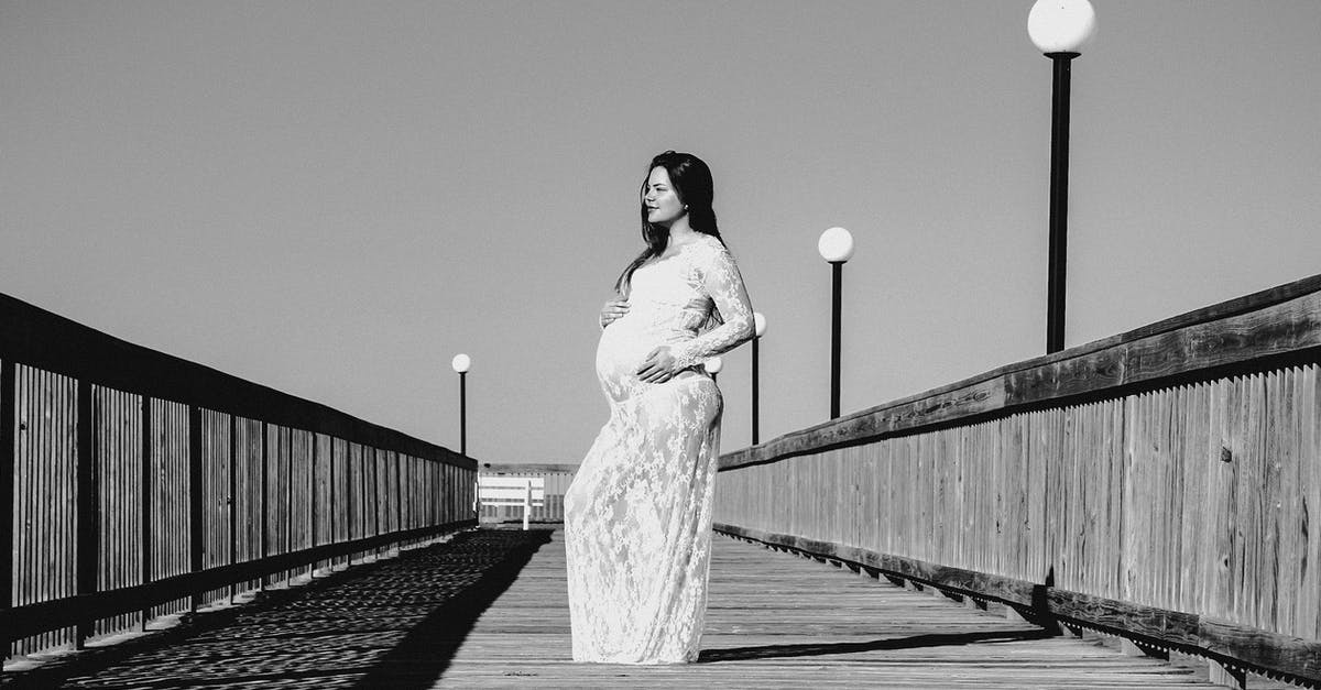 How to decide on travel to possible Zika zone while pregnant - Grayscale Photo of Pregnant Woman Wearing Maxi Dress How to decide on travel to possible Zika zone while pregnant - Grayscale Photo of Pregnant Woman Wearing Maxi Dress