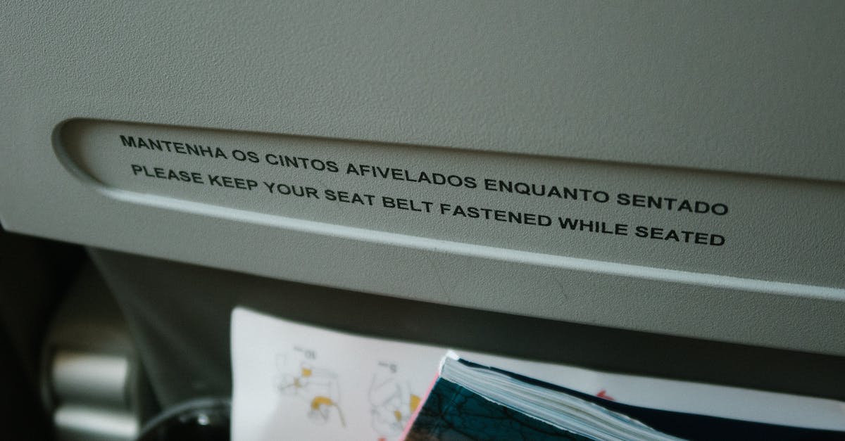 How to document travel expenses? - Close-up Of Aviation Policy On The Back Of An Airplane Seat How to document travel expenses? - Close-up Of Aviation Policy On The Back Of An Airplane Seat