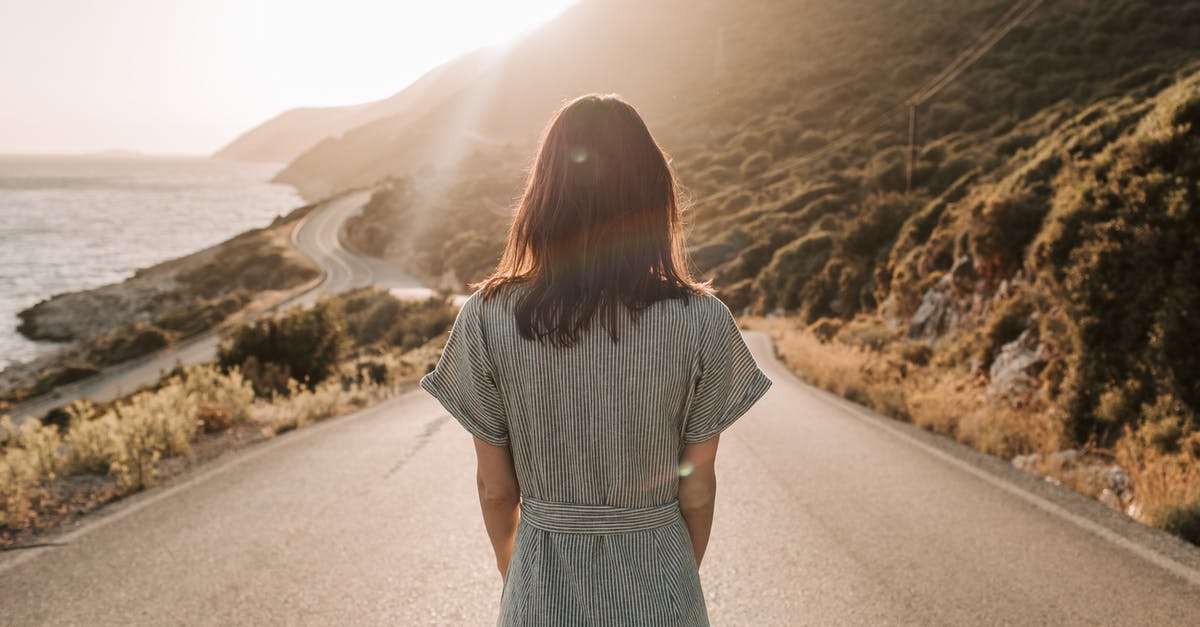 How to estimate duration of road trip for vacations? - Woman in Blue and White Dress Standing In The Middle Of A Road How to estimate duration of road trip for vacations? - Woman in Blue and White Dress Standing In The Middle Of A Road