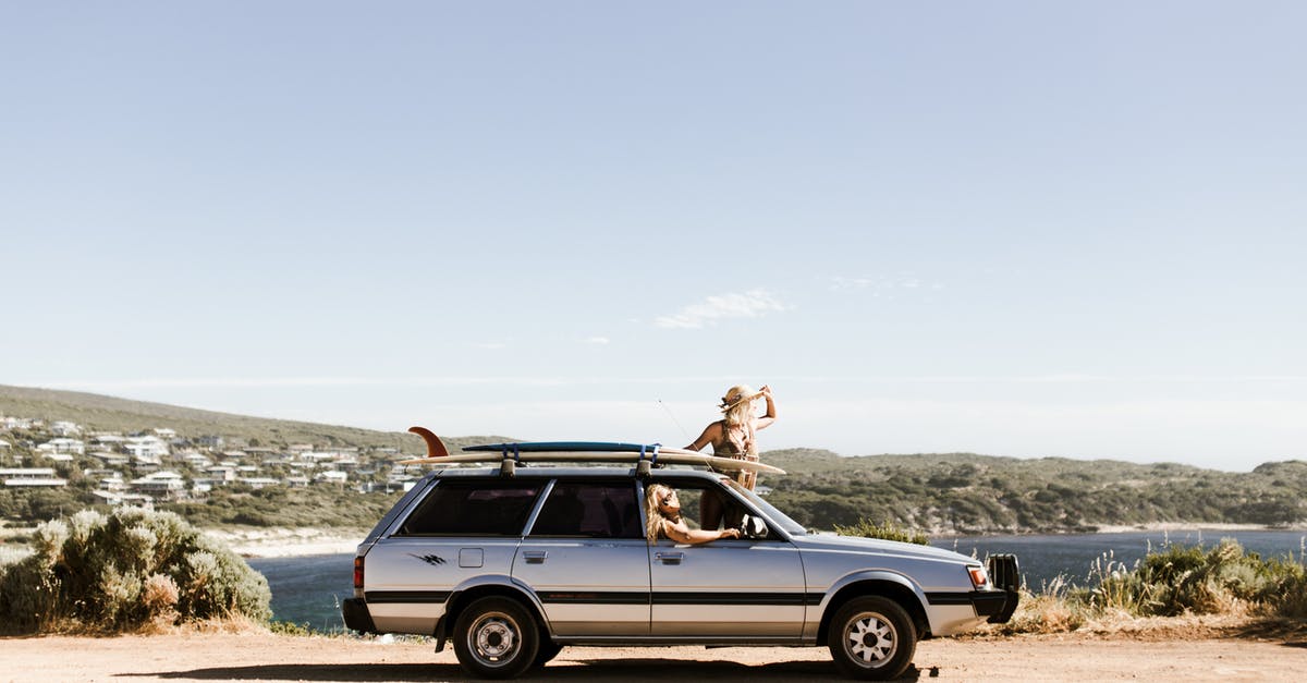 How to estimate duration of road trip for vacations? - Unrecognizable tourists looking out of car on rough road How to estimate duration of road trip for vacations? - Unrecognizable tourists looking out of car on rough road