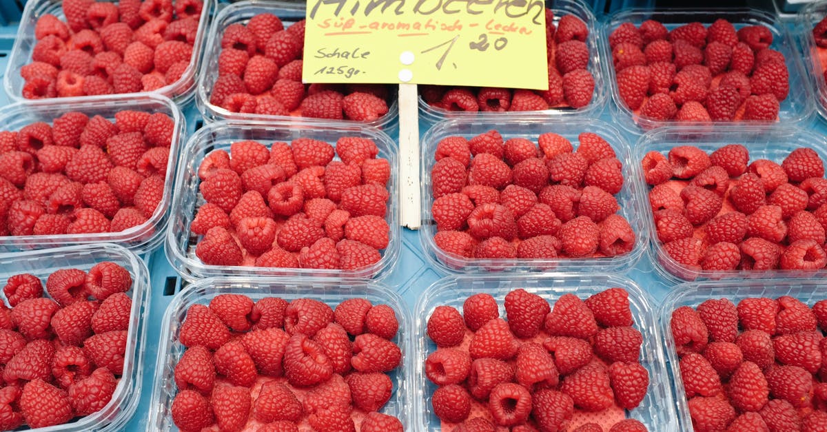 How to find dates of big events in any city? (e.g. to avoid price surge during trade fair) - Plastic containers with fresh raspberries on market stall How to find dates of big events in any city? (e.g. to avoid price surge during trade fair) - Plastic containers with fresh raspberries on market stall