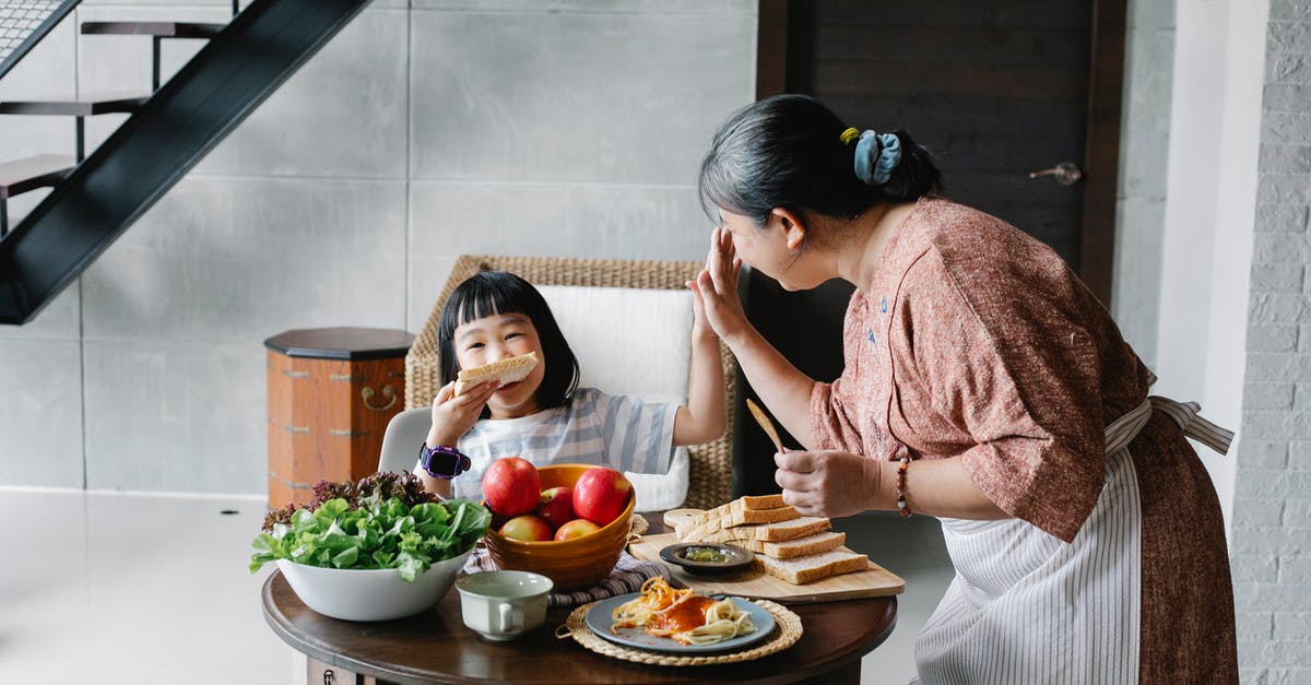 How to generate a Shanghai QR Code for a foreign 3y old kid? - Happy grandmother with little girl during lunch How to generate a Shanghai QR Code for a foreign 3y old kid? - Happy grandmother with little girl during lunch