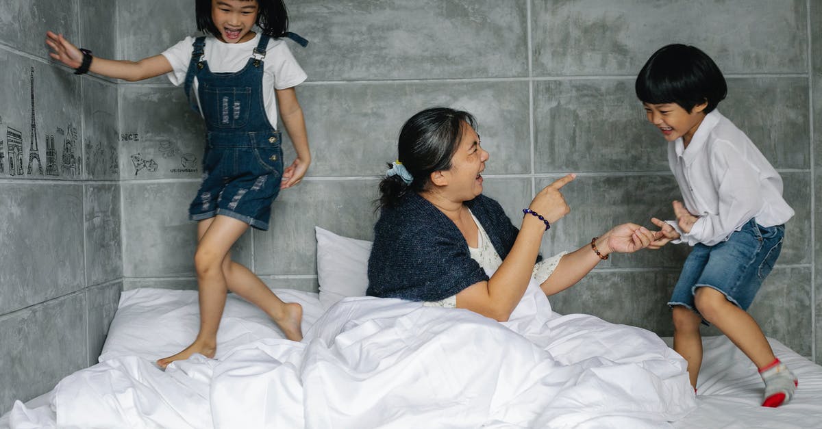 How to generate a Shanghai QR Code for a foreign 3y old kid? - Cheerful elderly woman with playful kids on bed How to generate a Shanghai QR Code for a foreign 3y old kid? - Cheerful elderly woman with playful kids on bed