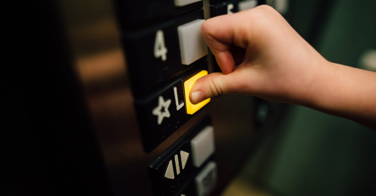 How to get an impression of the average price level of a destination? - Anonymous person pressing button of lift How to get an impression of the average price level of a destination? - Anonymous person pressing button of lift