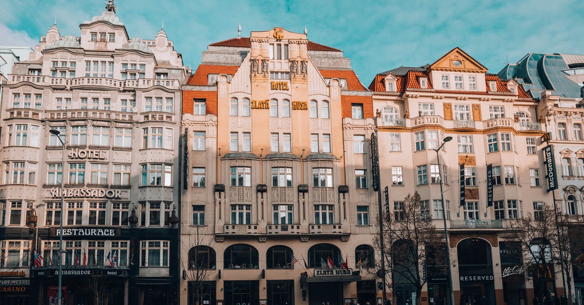 How to get from Prague to Punkva caves and Macocha abyss? - People Walking on Street Near Brown Concrete Building How to get from Prague to Punkva caves and Macocha abyss? - People Walking on Street Near Brown Concrete Building